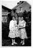 Valerie and Joan at Percy Cottages
