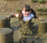 Milly in the mud